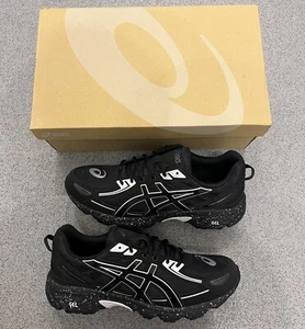 ASICS Gel Venture 6 Black Pure Silver UK9 US10 BRAND NEW FAST SHIPPING🚚 - Picture 1 of 5
