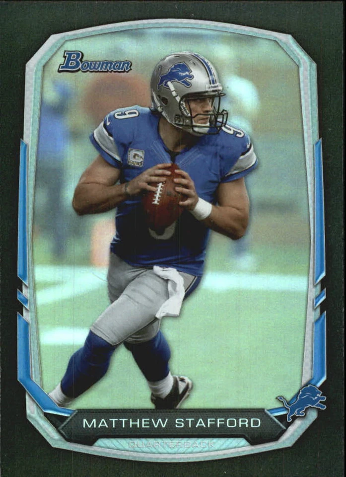2013 Bowman Rainbow Black Football Card Pick - Image 1 of 1