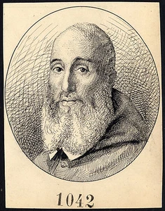 Antique Drawing-PORTRAIT-ITEM 1042-Gerard Claes-1900 - Picture 1 of 1