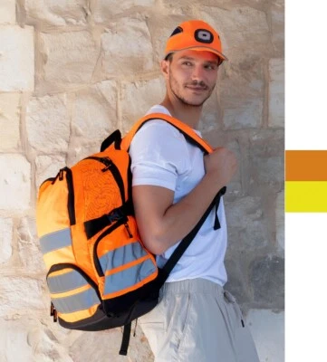 Shugon Sicherheit Schule Winter Rucksack Backpack 30L London Hi-Vis 7702 NEU - Bild 1 von 4