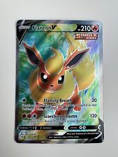 Pokémon TCG Flareon V Evolving Skies 169/203 Holo Ultra Rare