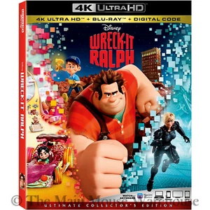Authentic Disney Wreck It Ralph 4K Ultra HD UHD Blu-ray & Digital Copy Code - Bild 1 von 1