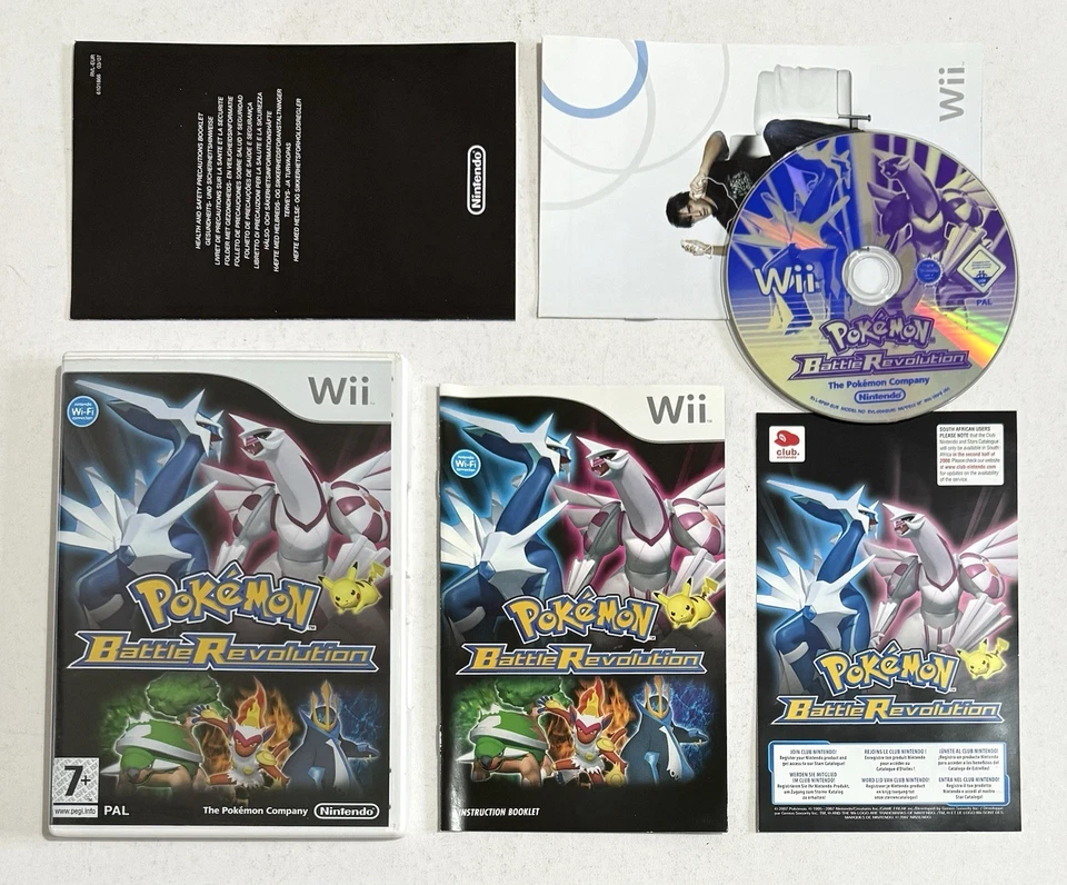 Pokémon Battle Revolution Nintendo Wii Complete Inc VIP Points PAL Pokemon - Image 1 of 1