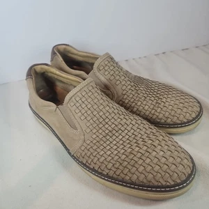 Johnston & Murphy McGuffey Mens Slip On Woven Loafer Casual Shoes Size 11.5 M - Picture 1 of 8
