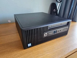 HP ProDesk 400 G3 Core i5-6500 3.2GHz 8GB 256GB Windows 10 SFF Desktop PC - Picture 1 of 3