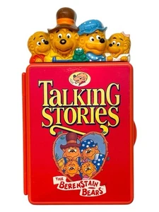 Lector de historias electrónicas Berenstain Bears Talking Stories Works de colección 1994 raro - Imagen 1 de 5