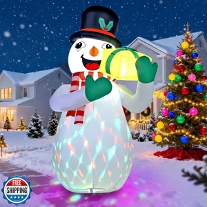 6FT Christmas Inflatables Outdoor Decorations,Inflatable Snowman  - Picture 1 of 5