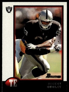 1998 Bowman Rickey Dudley Oakland Raiders #92 - Picture 1 of 2