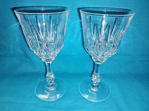 Coppia Calici Acqua 7" Capri By JMP 24% Cristallo Piombo Made In Italy - Foto 1 di 3