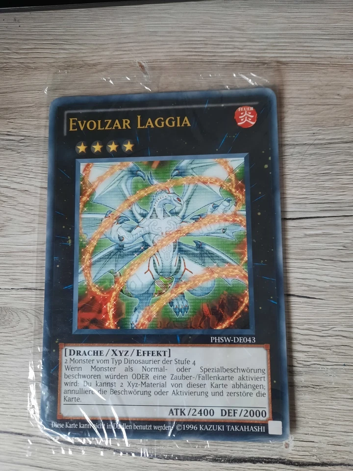 Yugioh OVERSIZED Giant Card Collectable Sealed Evolzar Laggia NEW Yu-Gi-Oh YGO - Bild 1 von 2