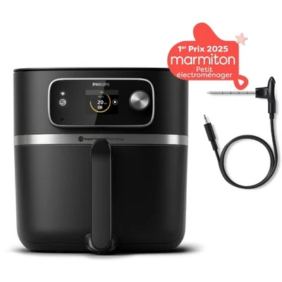Friteuse sans huile PHILIPS Series 7000 XXL 8,3L HD9880/90 avec sonde - Photo 1/4
