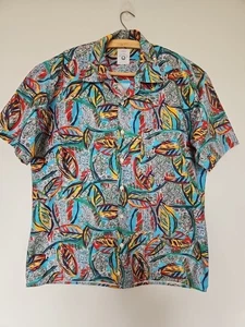 Vintage M&S St Michael Tropical, Hawaiian Shirt, Size: M, VGC - Picture 1 of 5