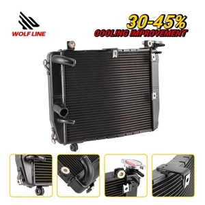 WOLFLINE High Performance All Aluminum Radiator For Aprilia RS660 2020-2025 - Picture 1 of 21