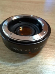 Tele-Converter Japan COZON MC 1,7X N/AF NIKON Analog Digital - Picture 1 of 12