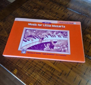 Music for Little Mozarts Flash Cards Book Piano Course Alfred's Publishing 1998 - Picture 1 of 7