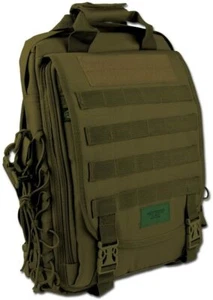 MOCHILA BOLSA shoulder backpack HOMBRO MOLLE 2 EN 1 VERDE 30x35x9 cm 30697B MF2 - Imagen 1 de 4