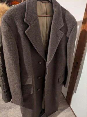 Margaret Howell Brown Wool Chester Coat two pockets From Japan 2502SA - Image 1 of 2