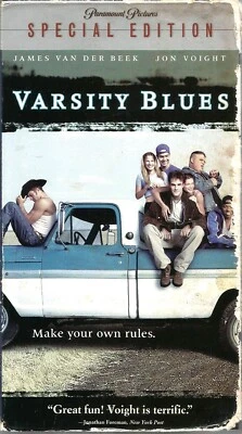 Varsity Blues VHS 2000 James Van Der Beek Jon Voight Paul Walker HS Football R - Image 1 of 4
