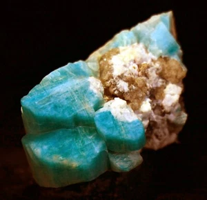 2.95" Terminated Blue Amazonite Smoky Quartz, Lake George, Teller, CO! AMZ102 - Picture 1 of 4