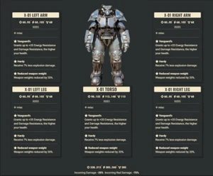 X01 & Ultracite Power Armor Sets - FO76 In-Game Items - XBOX - - Picture 1 of 24