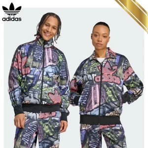 adidas x Jeremy Scott AOP Track Top Jacket Unisex Printed Multicolor - JY2023 - Picture 1 of 9