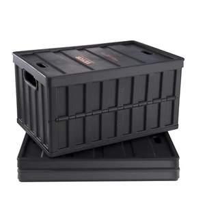 VEVOR Klappbox Aufbewahrungsbox 3er Set Faltbar Box Kunststoffbox mit Deckel 65L - Bild 1 von 12