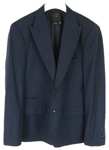 G-Star CL New 1 Blazer Men's (Eu) 54 Single Row Peak Reverse Padded Navy - Picture 1 of 13