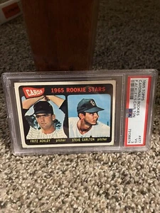 1965 Topps Steve Carlton St. Louis Cardinals Rookies #477 PSA 3 VG RC HOF Ackley - Picture 1 of 2