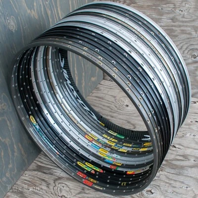 Vintage 700c Mavic Rennrad Drahtreifen Felgen 36h32h28 OpenPro4CDMA40 Fahrrad Laufrad - Bild 1 von 3