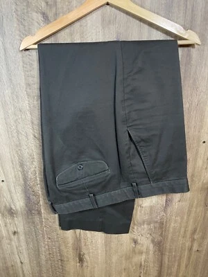 LAND’S END mens Grey Chinos Waist 37” Leg 31” traditional fit - 100% cotton - Image 1 of 4