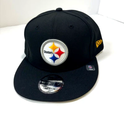 Pittsburgh Steelers NFL NE Gorra Snapback ~ Negra Foto 1 de 4