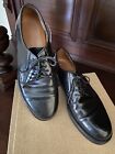 Bostonian Strada Men's Italian Leather Black Dress Shoes 8.5 M 8 1/2 Italy Oxfor