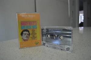 BUDDY HOLLY GREATEST HITS RARE AUSTRALIAN CASSETTE TAPE! X - Picture 1 of 2