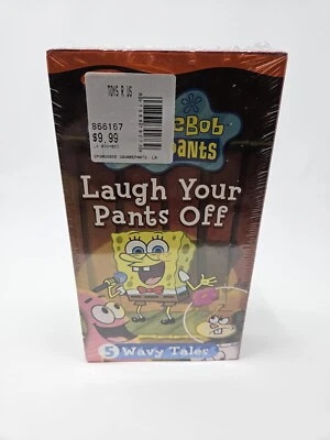Spongebob Squarepants Laugh Your Pants Off 5 Wavy Tales VHS Brand New Sealed - Image 1 of 4