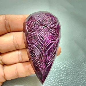 ¡OFERTA! ENORME piedra preciosa natural de talla de pera certificada de grado museo de rubí rojo de 533 quilates - Imagen 1 de 9