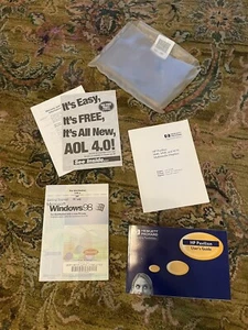 Vintage Microsoft Windows 98 With Product Key Getting Started Book Cover - Picture 1 of 5