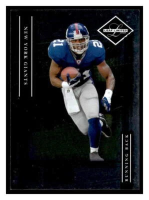 2006 Leaf Limited #60 Tiki Barber #/799 - Image 1 of 2