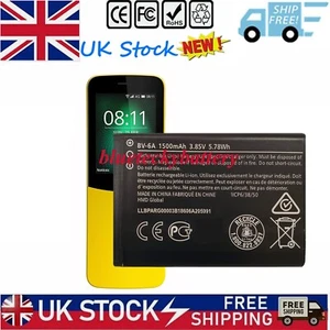 BV-6A BV6A battery for Nokia 2720 flip / 8110 4G TA-1059/1170 1ICP6/38/50 3.85V - Picture 1 of 4