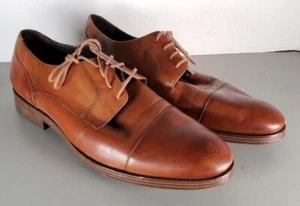 Cole Haan GrandOs Brown Leather Oxford Dress Formal Business Shoes Men's 10 - Picture 1 of 6