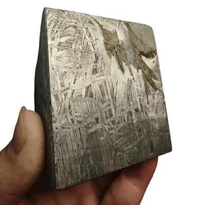 596.1g Muonionalusta meteorite slice TC632 - Picture 1 of 5