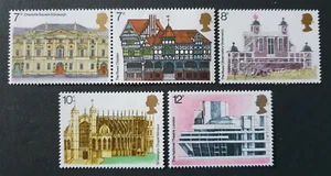 1975 GREAT BRITAIN GB UK SET EUROPEAN ARCHITECTURAL YEAR VF MNH - Picture 1 of 1