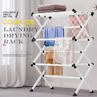 3Tier Folding Clothes Airer Towel Drying Rack Laundry Dryer Rack Organizer Stand