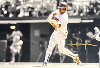 Tony Gwynn Signed 12x18 San Diego Padres Glossy Photo JSA AA33127 - Image 1 of 2
