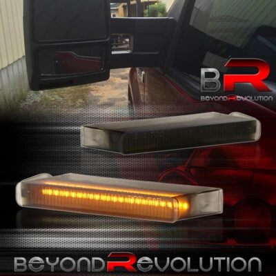 For 2004-2014 F150 LED Under Side Mirror Turn Signal Light Indicator Lamp LH+RH - Image 1 of 4