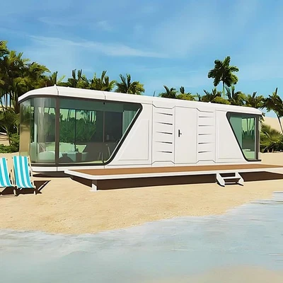 High Quality Earthquake Resistant Portable Living Space Capsule House - Image 1 of 4