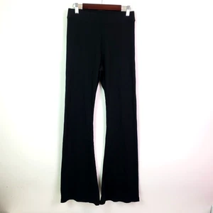 Victoria's Secret PINK Womens Size M Black Regular Bottoms Flare Pants - Picture 1 of 4