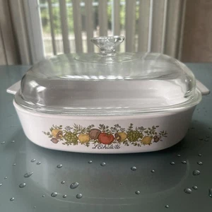 Vintage Corning Ware SPICE OF LIFE Casserole A-10B- 2.5 Liters - Picture 1 of 4