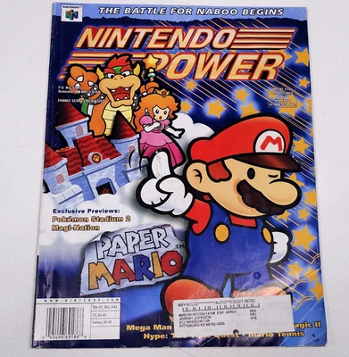 Vintage Nintendo Power Game Magazine Volume 141 Super Mario Pokemon Comic ~READ - Image 1 of 4