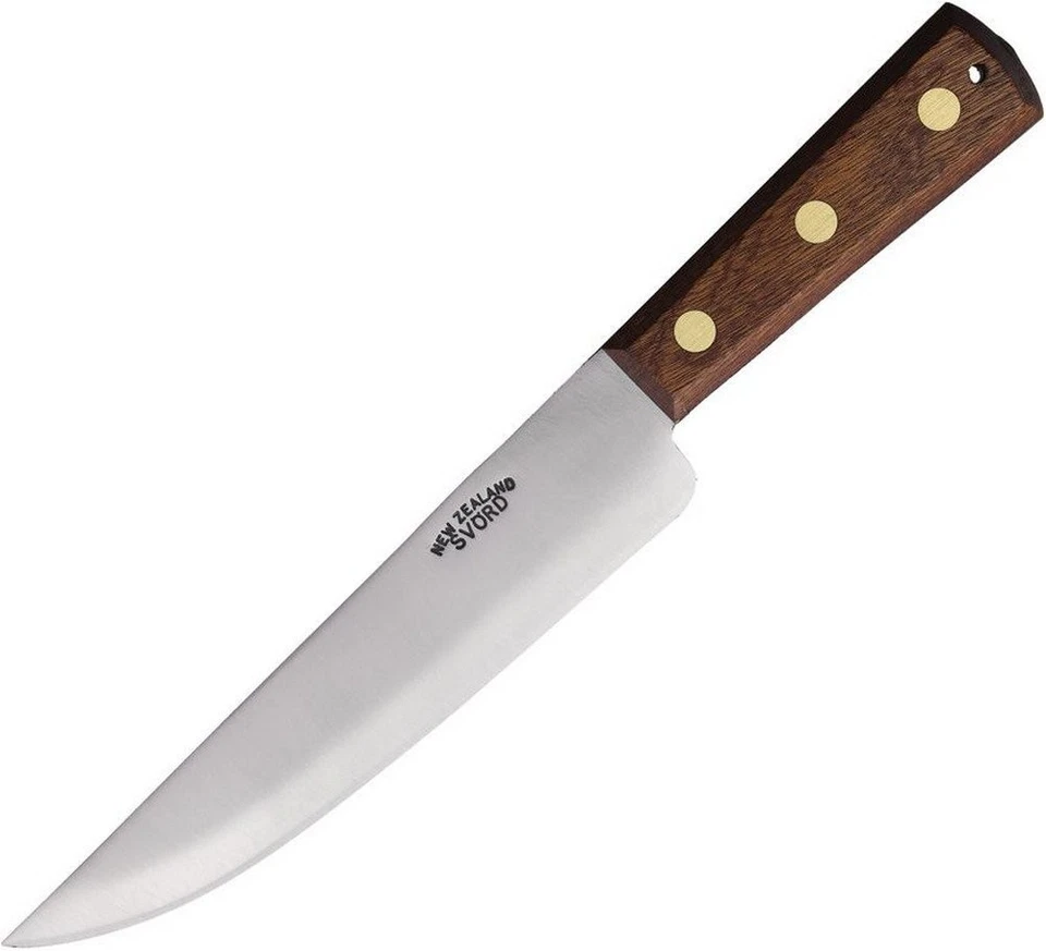 Cuchillo de hoja fija comercial Svord siglo XVIII mango de madera de acero al carbono - 18 CTK Foto 1 de 1
