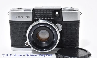 Cámara fotográfica Olympus PEN D 35 mm medio fotograma [opcional como nueva] C811 deberes pagados en EE. UU.  Foto 1 de 4